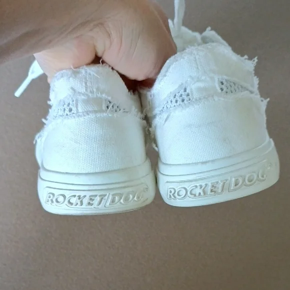 Rocket Dog White Sneakers Breathable Low-Top - Picture 7 of 8